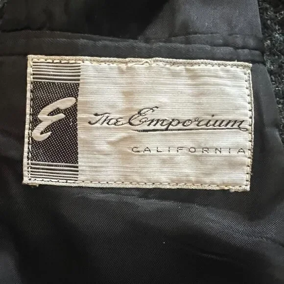 Vintage Harris Tweed 100% Wool Houndstooth Blazer Jacket – 44R - Picture 3 of 9